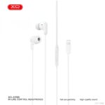 XO EP85 Wired Headphones with Lightning Connector, White