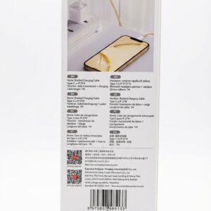 NB-Q260C 27W Braided Type-C to Lightning 3m Fast Charging Cable