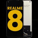 Refurbished LCD display assembly without frame for Realme 8 5G Narzo 30 5G Oppo A93S 5G screen replacement