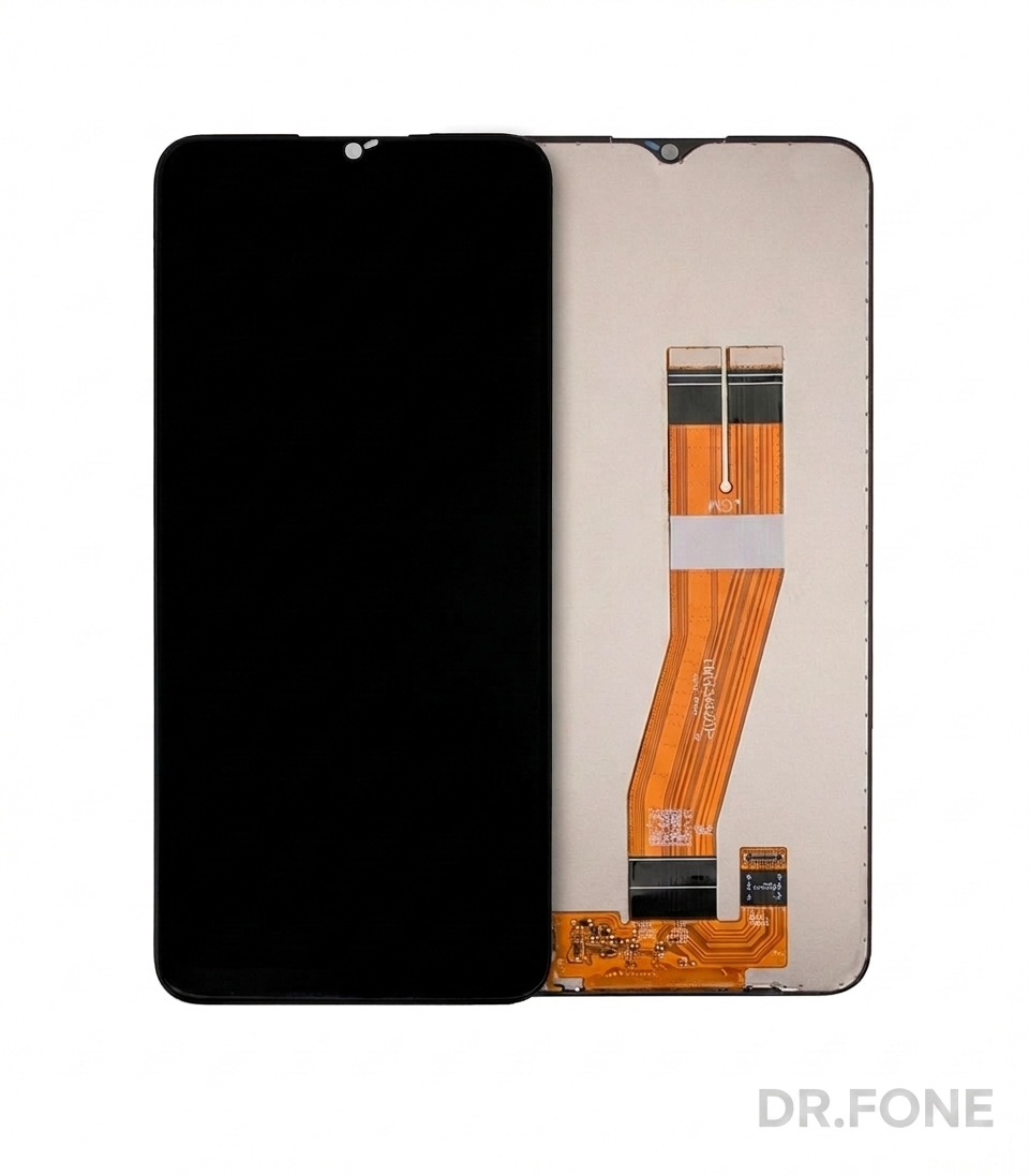 DRFONE-IMG-2135 Samsung Galaxy A02s A025F 2020 replacement LCD display and touch digitizer assembly, high-quality repair part