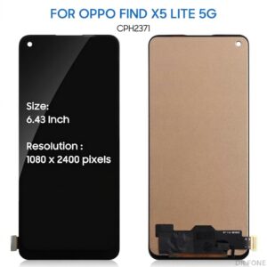 OPPO Find X5 Lite LCD INCELL display replacement showing vivid colours and clear screen quality