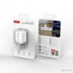 XO L157 18W USB-A QC3.0 Fast Wall Charger, UK Plug, White