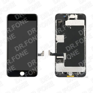 A Grade refurbished LCD display screen in black for iPhone 7 (2016), high quality, ideal replacement part