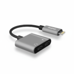 DUDAO 2-in-1 Dual Lightning Audio & Charging Splitter for iPhone