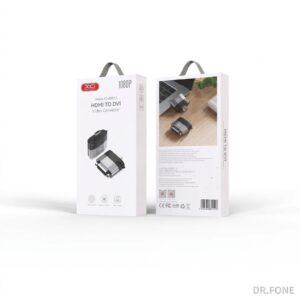 XO-GB013 HDMI to DVI Video Converter Adapter for reliable signal transmission, compact and durable design