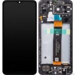 Samsung Galaxy A13 5G A136 LCD screen replacement in black for 2022 model, full front display assembly