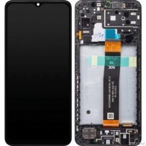 Samsung Galaxy A13 5G A136 LCD screen replacement in black for 2022 model, full front display assembly