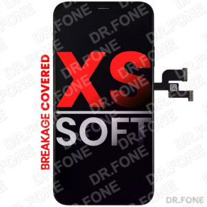 iPhone XS Soft OLED Screen Assembly with frame, 5.8-inch replacement display for vivid visuals