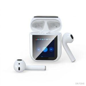 XO-X46 Smart TWS Earbuds with Touchscreen LCD Charging Case