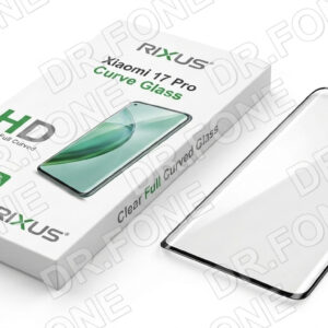 Rixus Clear HD Tempered Glass Screen Protector for Xiaomi 13T Pro, full edge-to-edge coverage