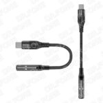 Rixus RXMU36C USB-C to 3.5mm Audio Adapter Female 10cm