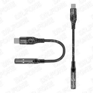 Rixus RXMU36C USB-C to 3.5mm Audio Adapter Female 10cm