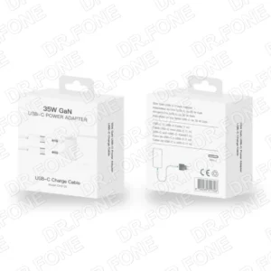 35W GaN USB-C Power Adapter + USB-C Charge Cable (CH3126) RETAIL