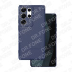 Simple Carbon case for Samsung Galaxy S25 Ultra blue