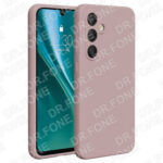 Etteri Silicone case for Samsung Galaxy S24 FE light pink