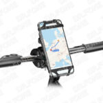 Universal silicon bike mount for bikes