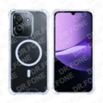 Rixus Anti-Burst Case With MagSafe Compatible For Xiaomi Redmi 15C Transparent - Image 2