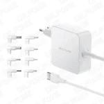 Chargeur universel pour ordinateur portable Rixus RXLC93 100 W 8 connecteurs Blanc