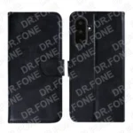 Rixus Bookcase For Samsung Galaxy A57 Black - Image 2
