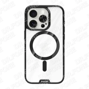 Rixus Crystal Amber Case For Apple iPhone 13 Pro Max Black