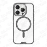 Rixus Crystal Amber Case For Apple iPhone 14 Pro Max Grey