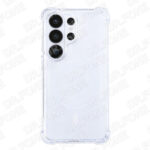 Rixus Anti-Burst Case With MagSafe Compatible For Samsung Galaxy S26 Ultra Transparent - Image 3