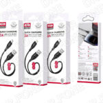NB238 Zeus Series 3M Liquid Silicone High Elastic Lightning Cable, tangle-resistant and durable for Apple devices