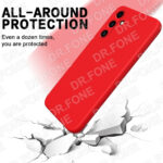 Silicone case for Samsung Galaxy A35 red - Image 2