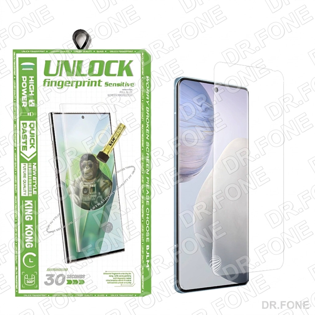 DRFONE-IMG-1 King Kong UV Tempered Glass screen protector for Samsung S25 Ultra, high-transparency, durable and scratch-resistant
