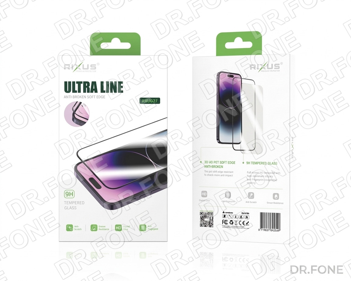 DRFONE-IMG-1 Rixus 9H Tempered Glass Screen Protector for Samsung Galaxy S23/S22, ultra-HD clarity, full coverage