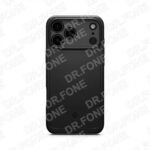 Spigen Matte Black MagSafe Case for iPhone 17 Pro Max, military-grade, slim protective cover