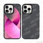 Rixus MagSafe Carbon Fiber Case for iPhone 13 Pro Max, Black