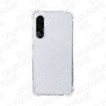 Transparent Rixus Anti-Burst protective phone case designed for Samsung Galaxy A36 and Samsung Galaxy A37 smartphones