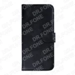 Rixus Bookcase For Samsung Galaxy A27 Black
