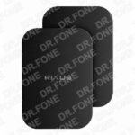 Rixus RXHM25 Phone Magnetic Sheet 4 Sets Black