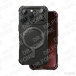 Defender 2-in-1 MagSafe Aramid Fiber Case for iPhone 17 Pro Max 6.9 inch in black, slim durable design