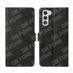 Rixus Bookcase For Samsung Galaxy S24 Plus, S25 Plus Black - Image 2