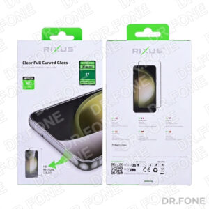 Rixus Clear HD Curved Tempered Glass Screen Protector for Xiaomi 17