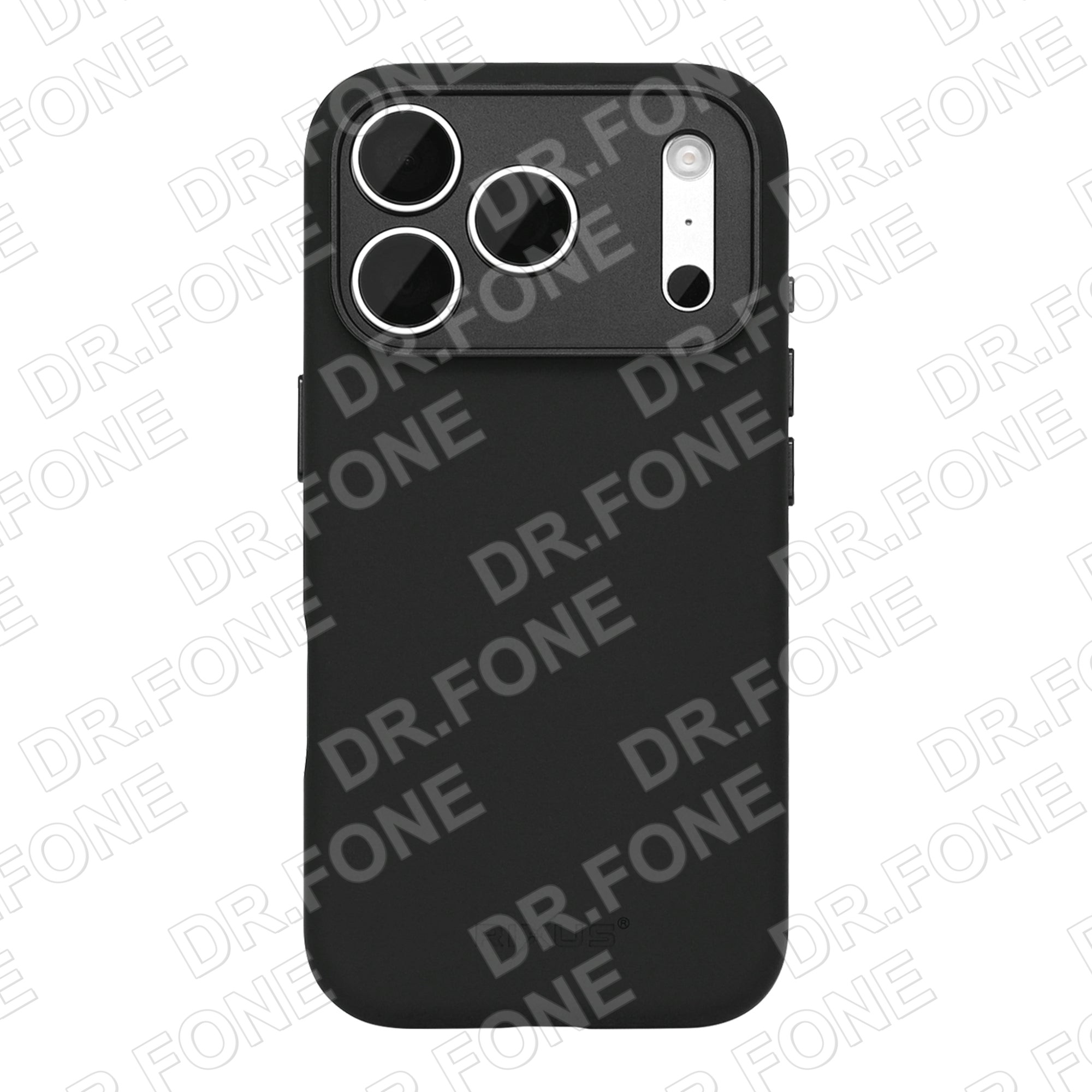 DRFONE-IMG-1 Rixus ProShield protective phone case in black for Apple iPhone 17 Pro Max at DR.FONE mobile accessories Cyprus store