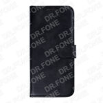 Rixus black bookcase protective phone case for Samsung Galaxy A27 available at DR.FONE Cyprus mobile accessories store