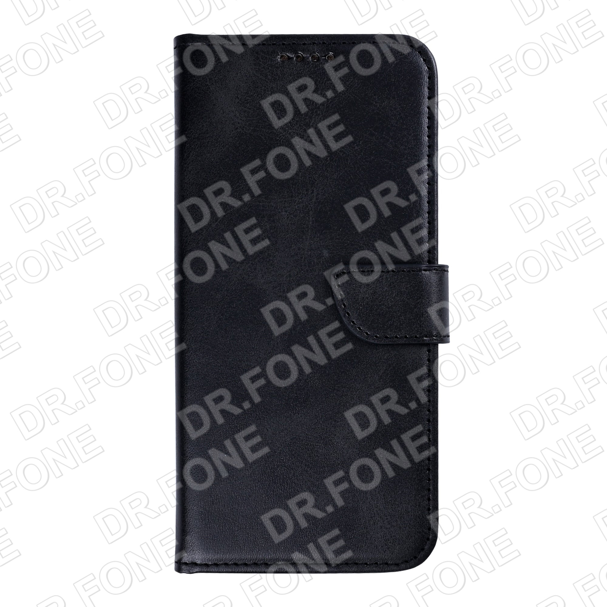 DRFONE-IMG-1 Rixus black bookcase protective phone case for Samsung Galaxy A27 available at DR.FONE Cyprus mobile accessories store