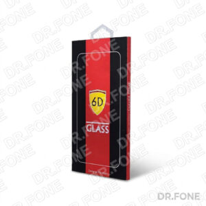 Samsung Galaxy S25 Ultra black 6D tempered glass screen protector, edge-to-edge premium protection