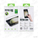 Rixus Ultra Line 9H Tempered Glass Screen Protector for Samsung Galaxy S24 and S25, full-glue, edge-to-edge design
