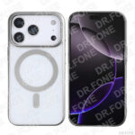 Rixus Instinct Mag Case For iPhone 17 Pro Max Silver