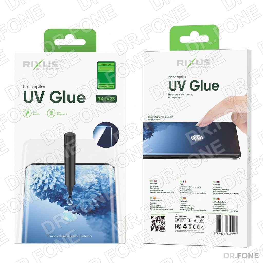DRFONE-IMG-1 RIXUS clear full curved tempered glass screen protector for Samsung Galaxy Note 20 Ultra