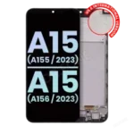 OLED Assembly With Frame For Samsung Galaxy A15 4G (A155 / 2023) / A15 5G (A156 / 2023) (US & International) (Service Pack) (All Colors)