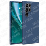 Etteri Silicone case for Samsung Galaxy S24 Ultra dark blue