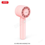 XO MF93 Mini Desktop/Handheld Fan (can be used as holder) 400mAh - Pink