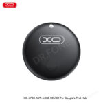 XO LP06 Round Tracking Device with Lanyard Hole (Compatible with Google Find Hub) - Black