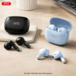 XO G62 Half-In-Ear TWS Earbuds - Black - Image 2